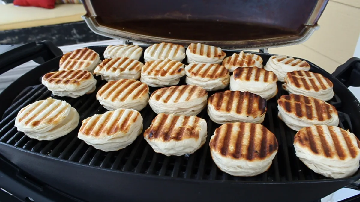 biscuit test grill heat distribution