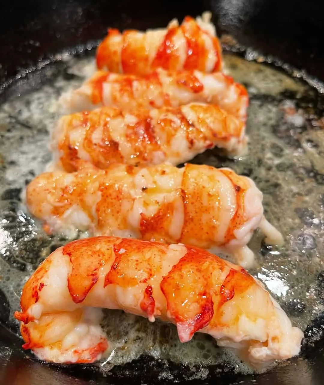 butterflying lobster tail