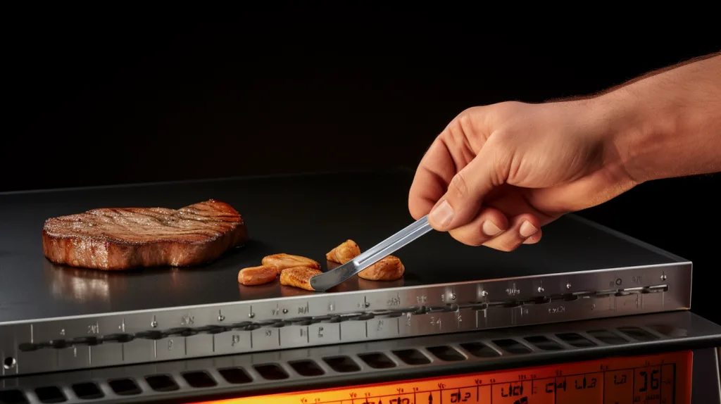 grill cooking surface measurement