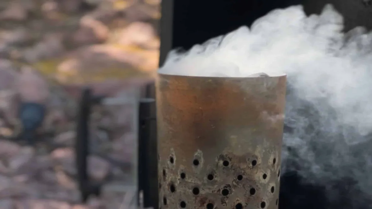 how to avoid black soot on grilled food