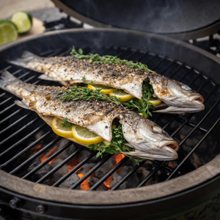 Grill a Whole Fish on Gas: 7 Easy Steps