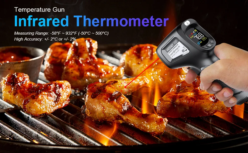infrared thermometer grill testing