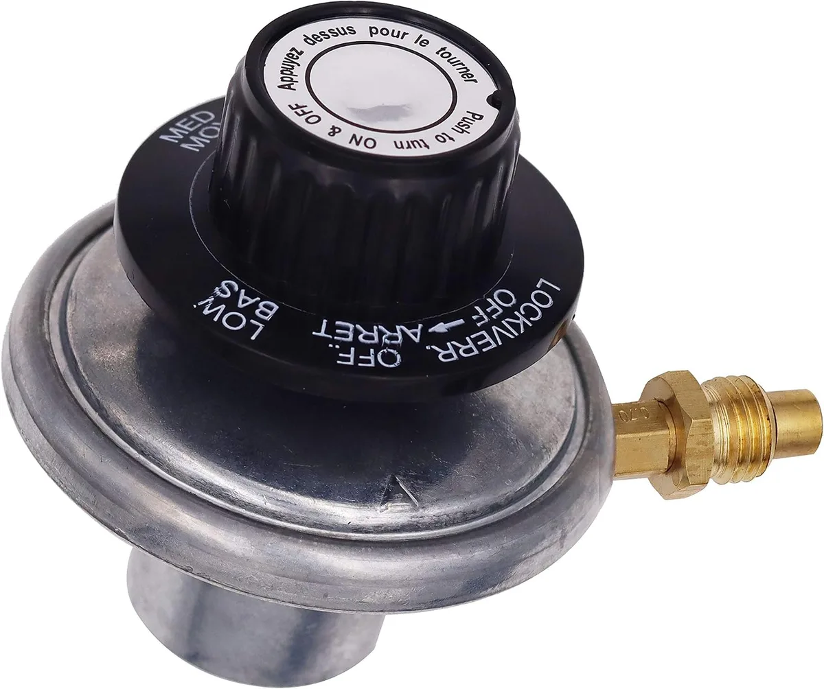 propane tank connection regulator