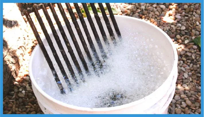 vinegar soak rust removal for grill grates