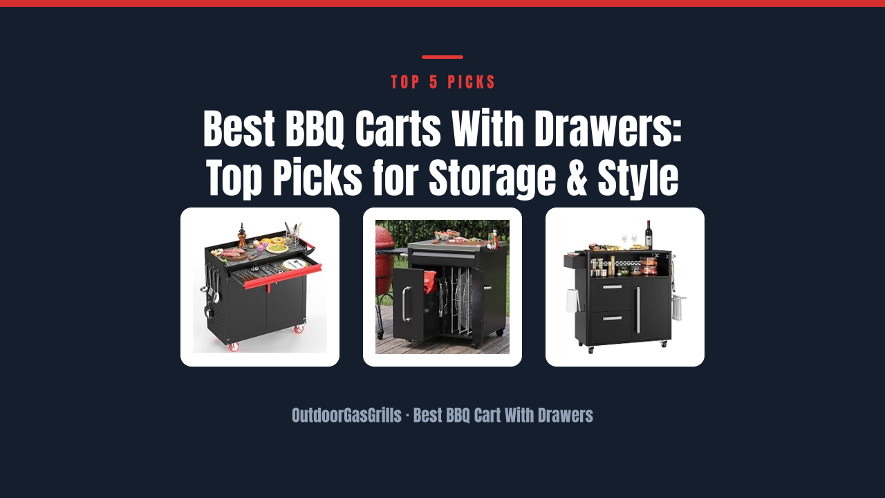 Best BBQ Carts With Drawers: Top Picks for Storage & Style