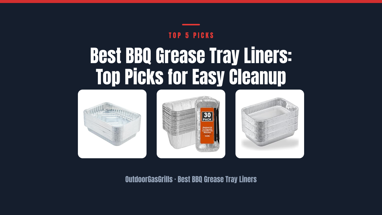 Best BBQ Grease Tray Liners: Top Picks for Easy Cleanup