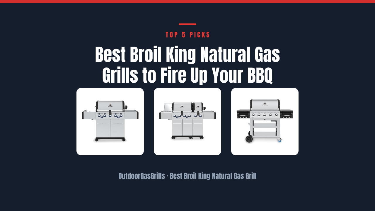 Best Broil King Natural Gas Grills to Fire Up Your BBQ
