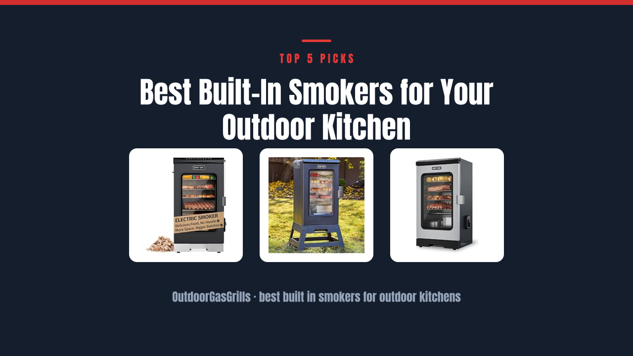 Best Built-In Smokers for Your Outdoor Kitchen