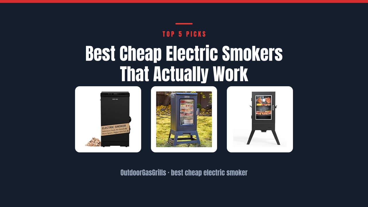 Best Cheap Electric Smokers That Actually Work