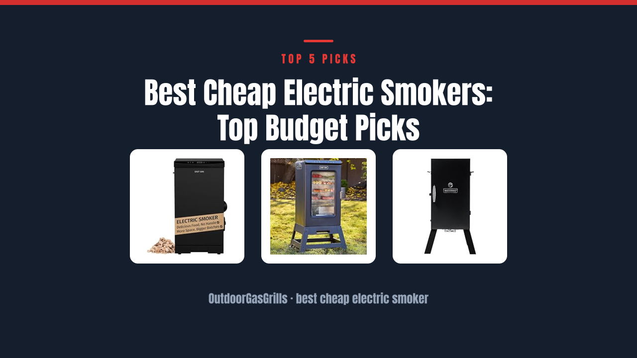 Best Cheap Electric Smokers: Top Budget Picks