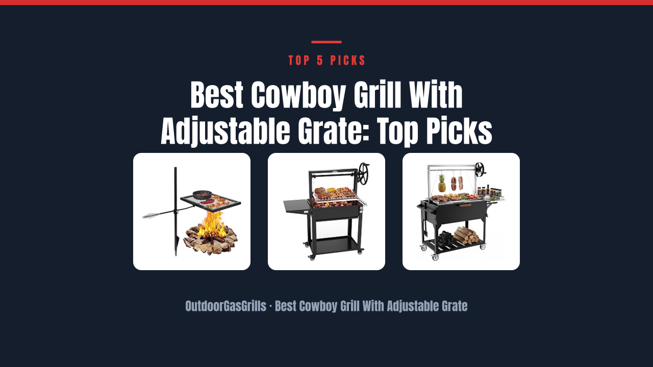 Best Cowboy Grill With Adjustable Grate: Top Picks