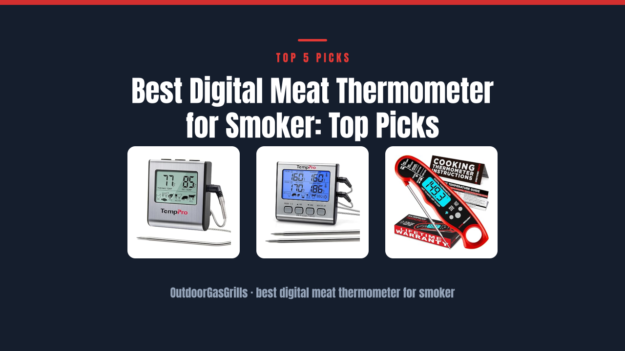 Best Digital Meat Thermometer for Smoker: Top Picks