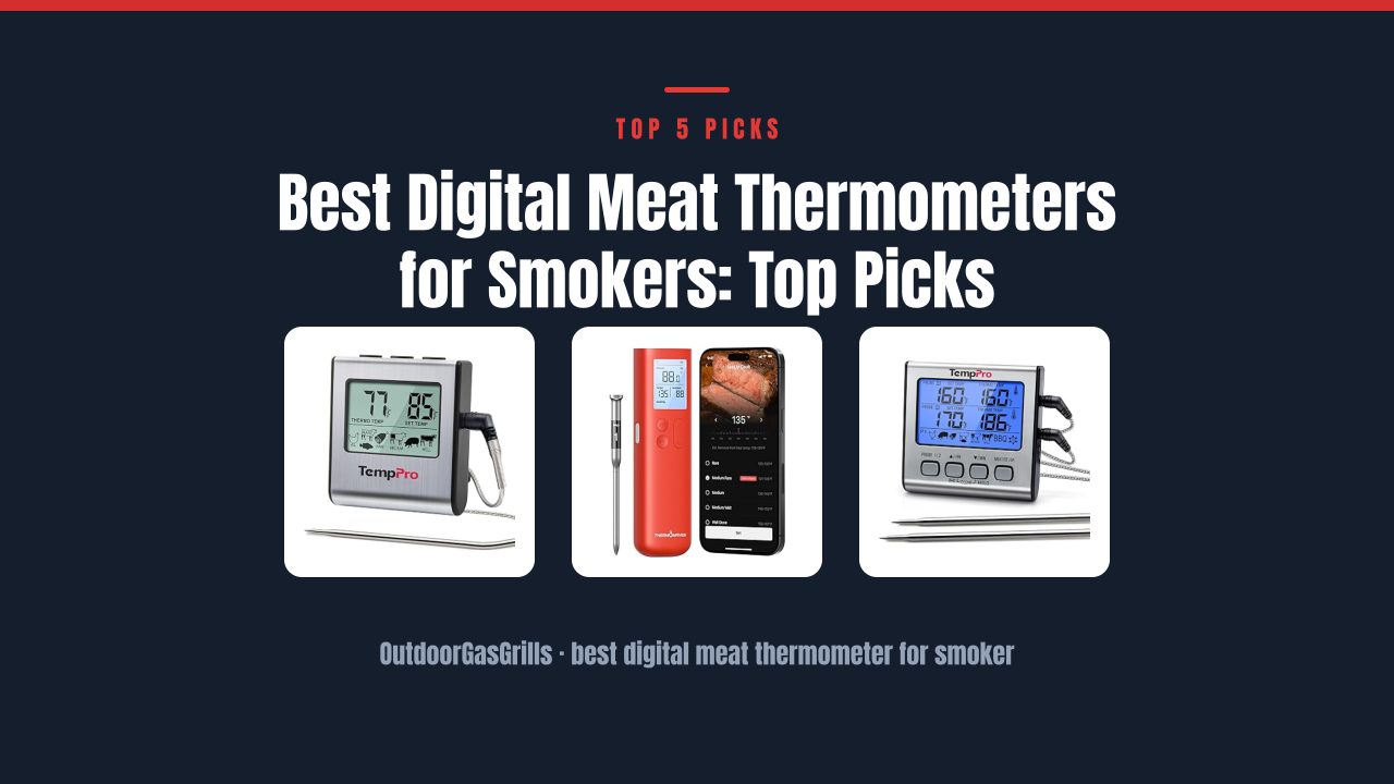Best Digital Meat Thermometers for Smokers: Top Picks