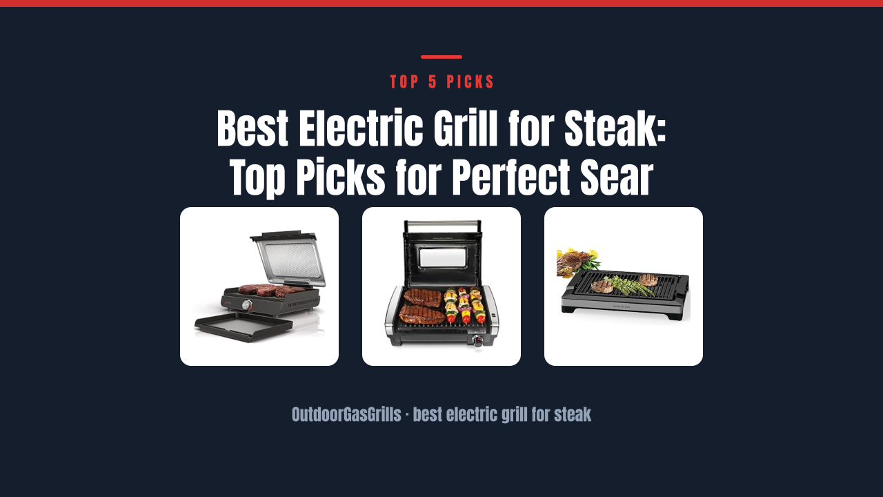 Best Electric Grill for Steak: Top Picks for Perfect Sear