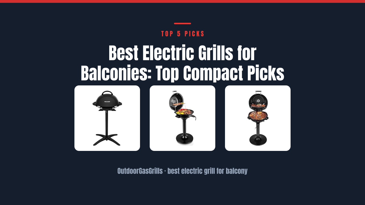 Best Electric Grills for Balconies: Top Compact Picks