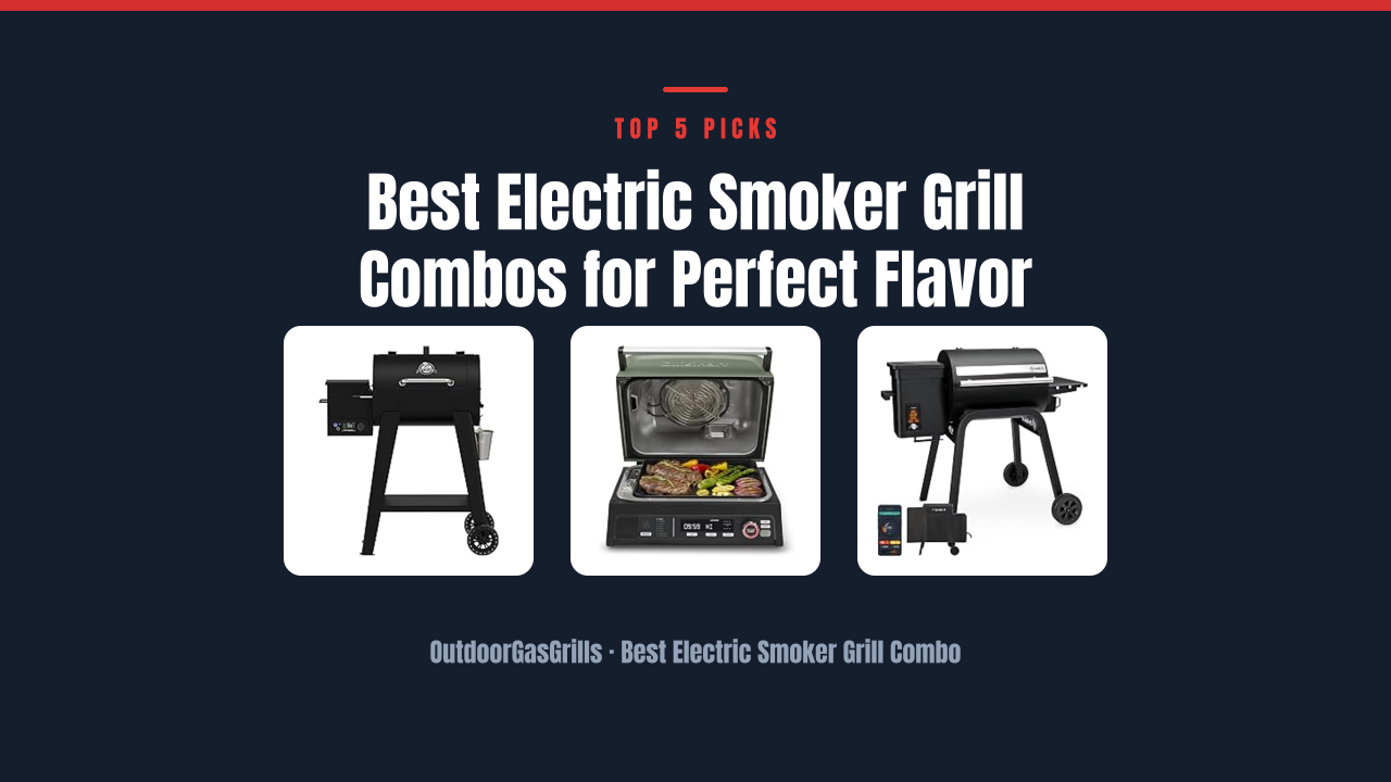 Best Electric Smoker Grill Combos for Perfect Flavor