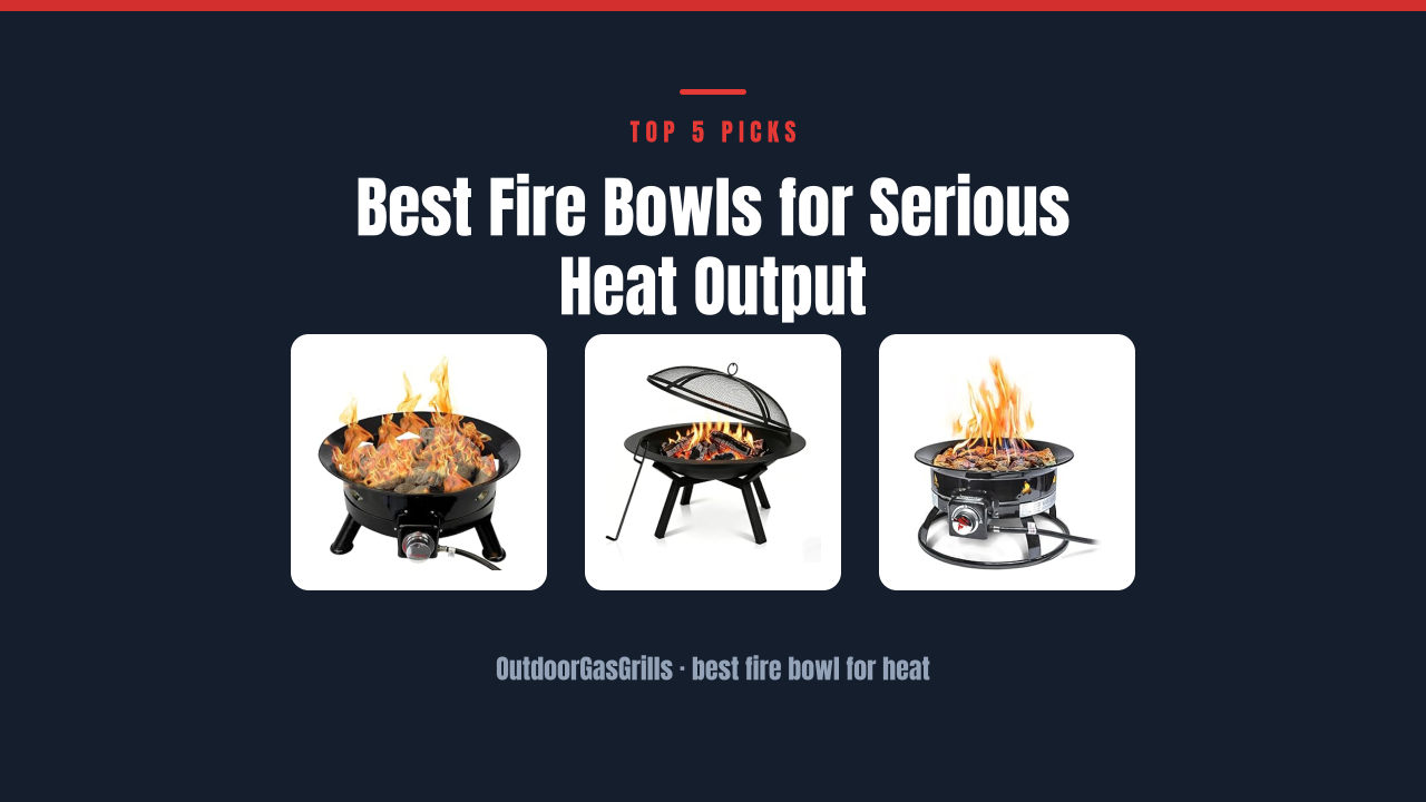 Best Fire Bowls for Serious Heat Output