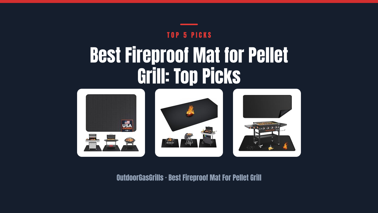 Best Fireproof Mat for Pellet Grill: Top Picks