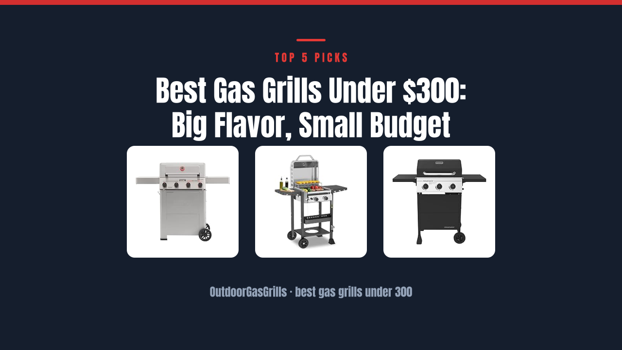 Best Gas Grills Under $300: Big Flavor, Small Budget