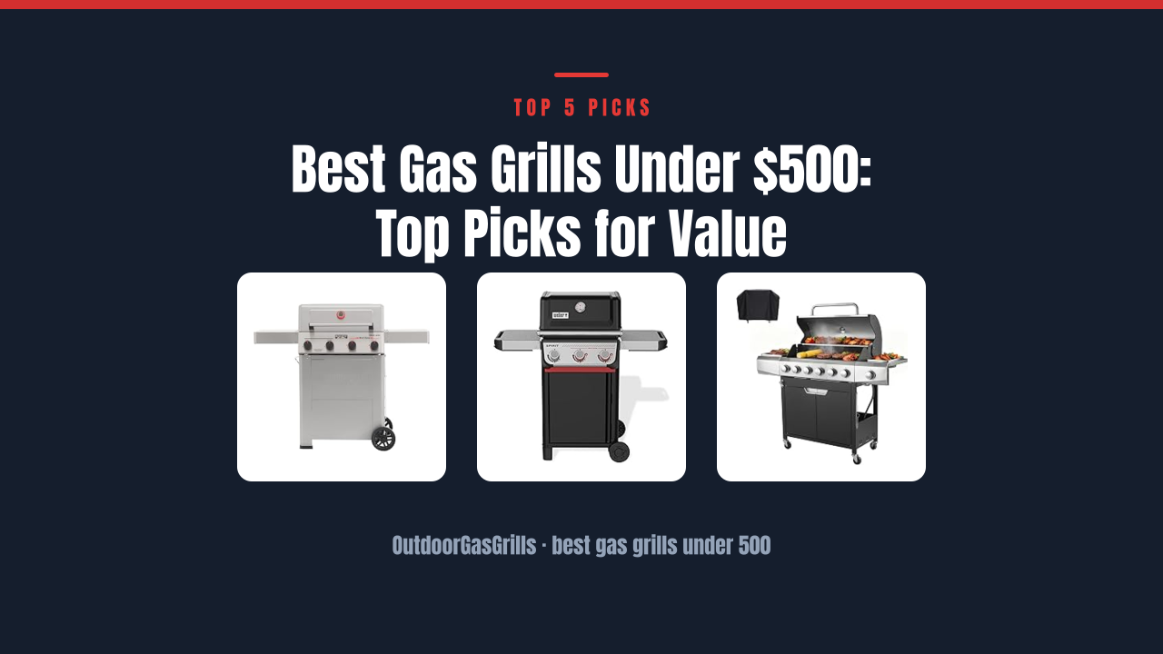 Best Gas Grills Under $500: Top Picks for Value