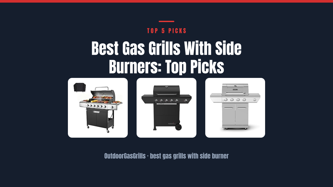 Best Gas Grills With Side Burners: Top Picks