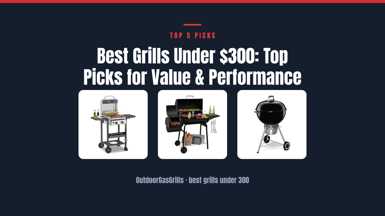 Best Grills Under $300: Top Picks for Value & Performance