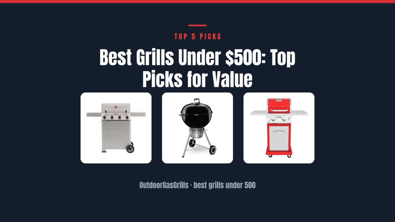 Best Grills Under $500: Top Picks for Value