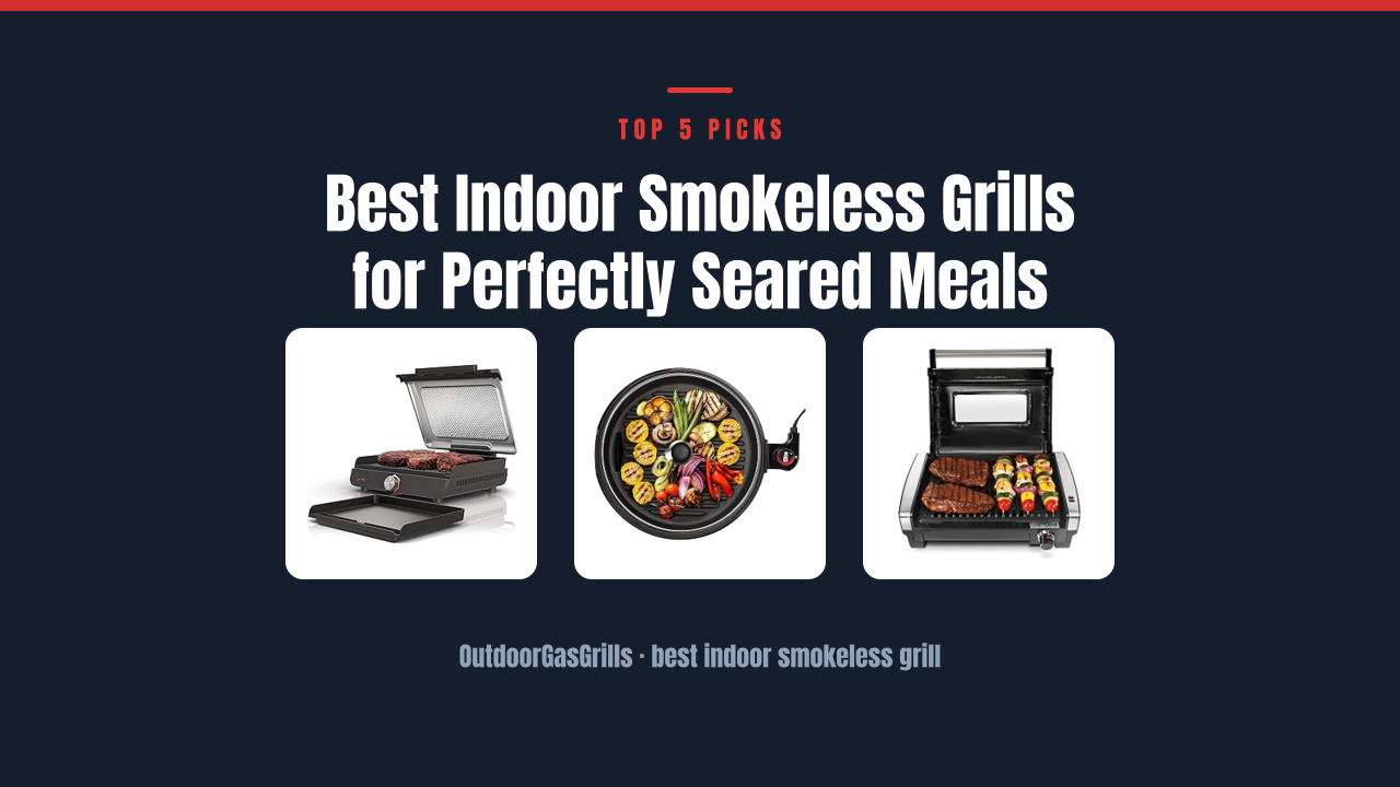 Best Indoor Smokeless Grills for Perfectly Seared Meals