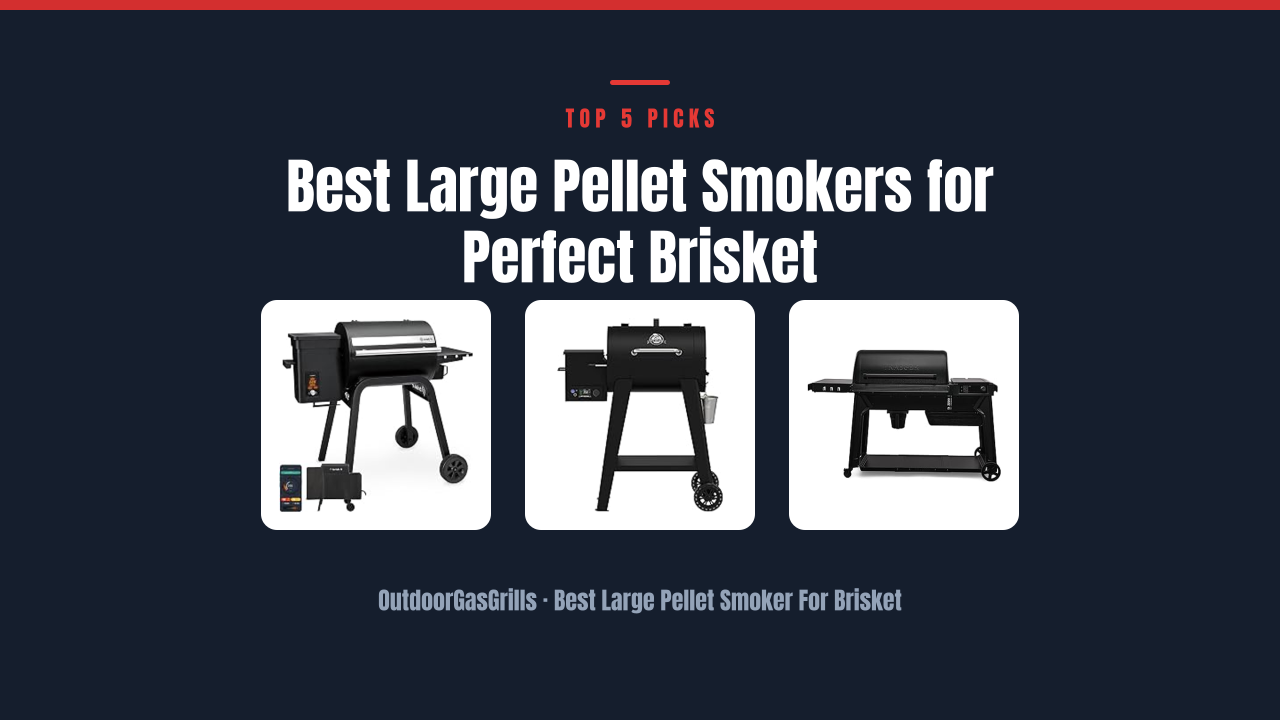 Best Large Pellet Smokers for Perfect Brisket