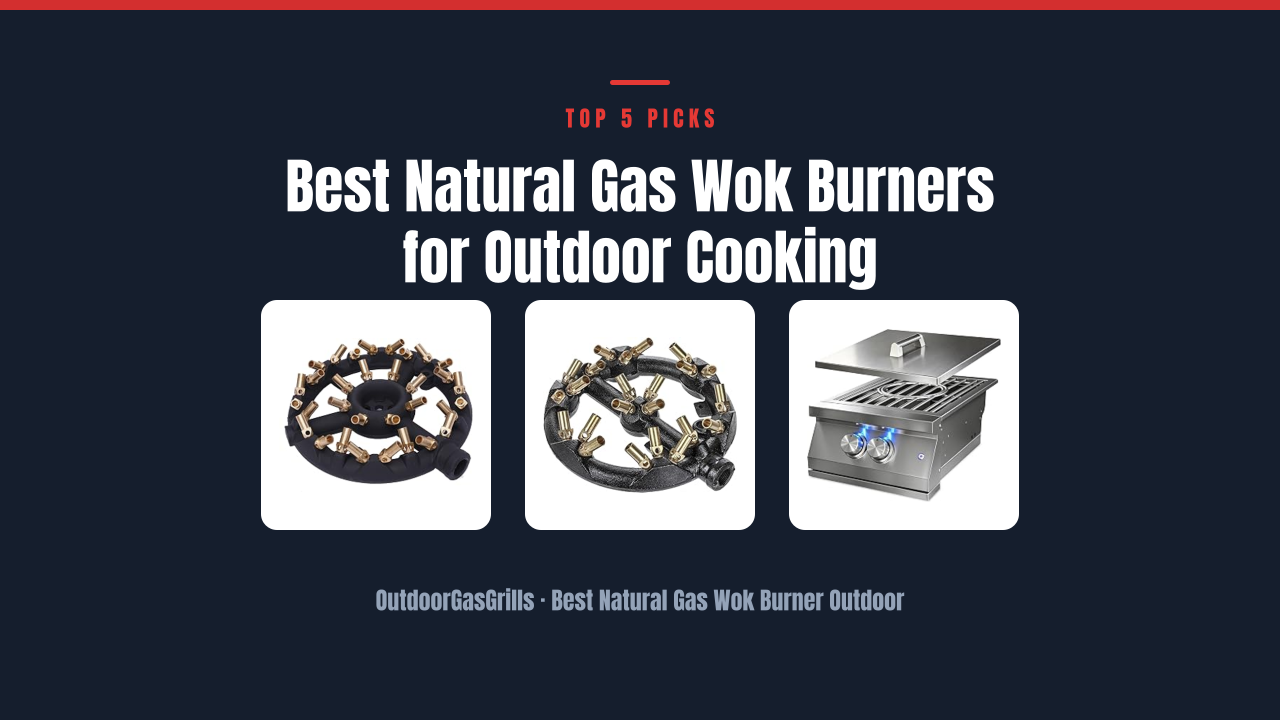 Best Natural Gas Wok Burners for Outdoor Cooking