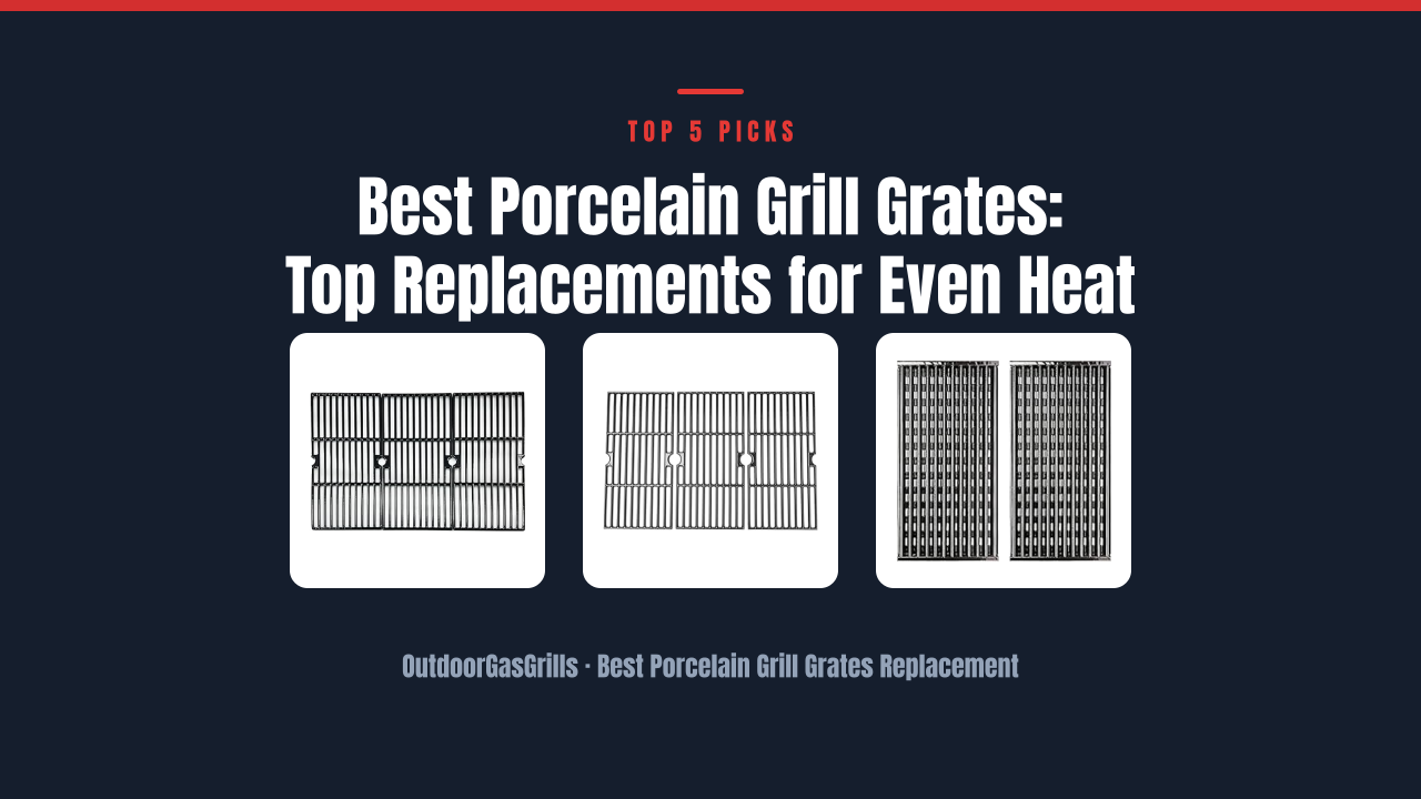 Best Porcelain Grill Grates: Top Replacements for Even Heat