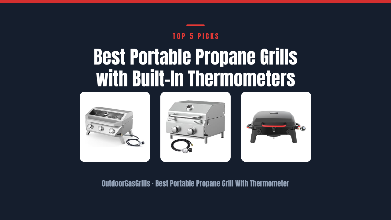 Best Portable Propane Grills with Built-In Thermometers