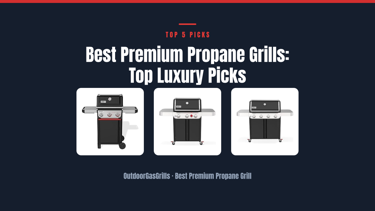 Best Premium Propane Grills: Top Luxury Picks