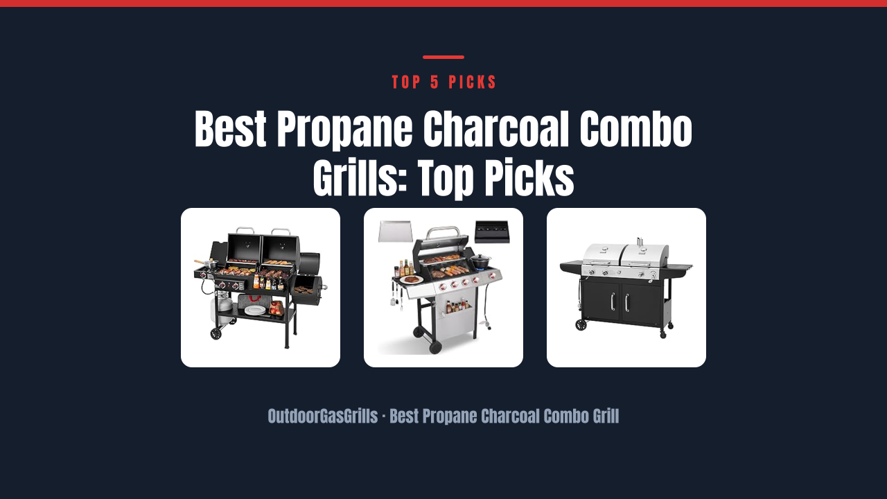 Best Propane Charcoal Combo Grills: Top Picks