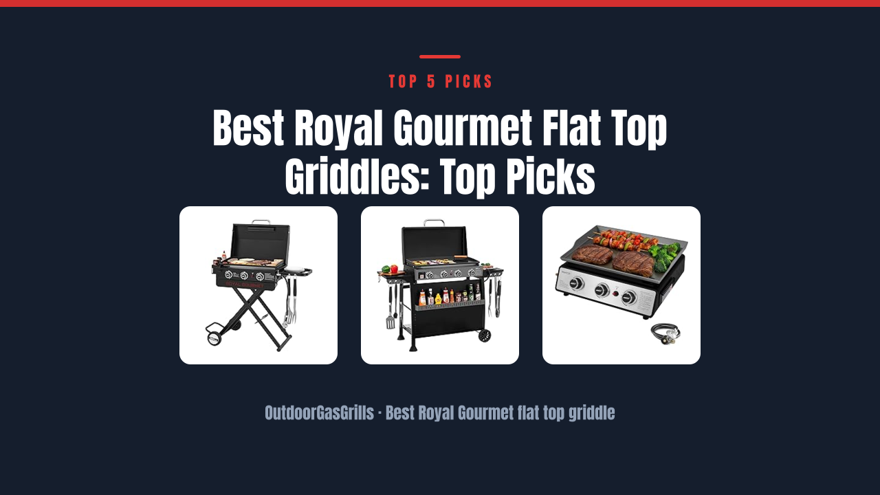 Best Royal Gourmet Flat Top Griddles: Top Picks