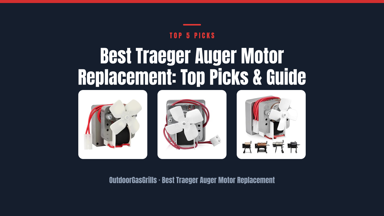 Best Traeger Auger Motor Replacement: Top Picks & Guide