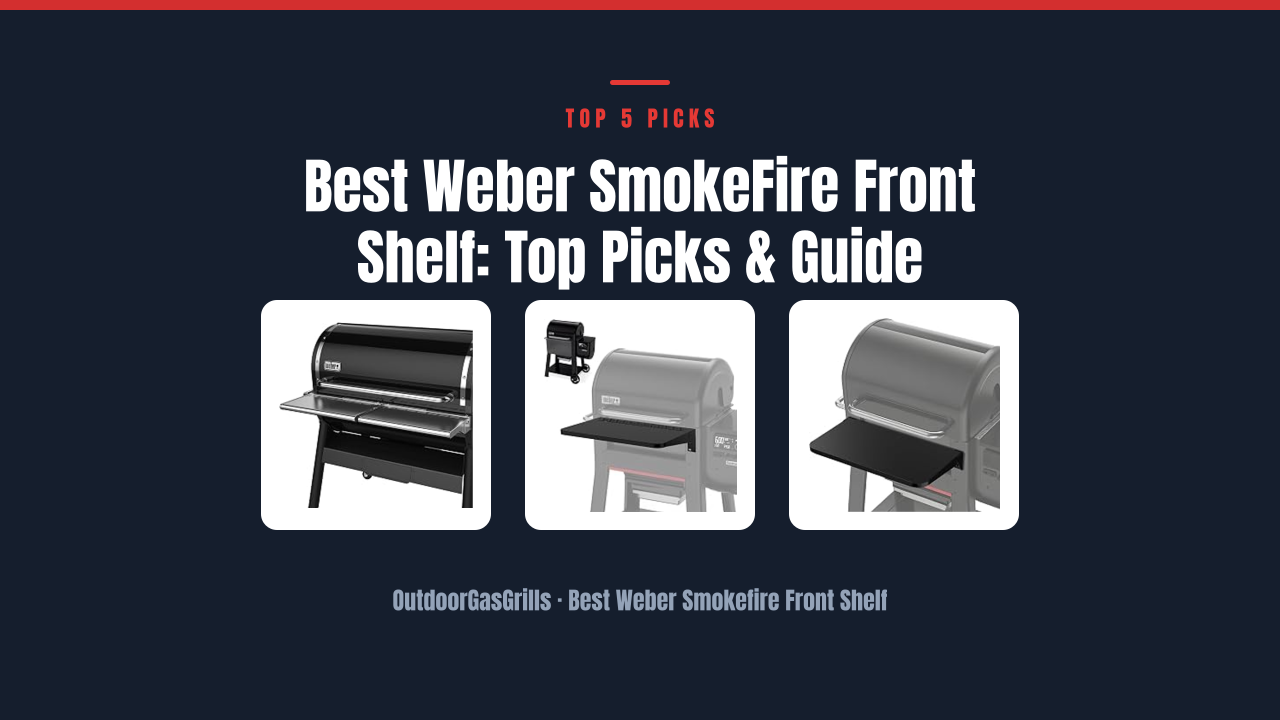 Best Weber SmokeFire Front Shelf: Top Picks & Guide