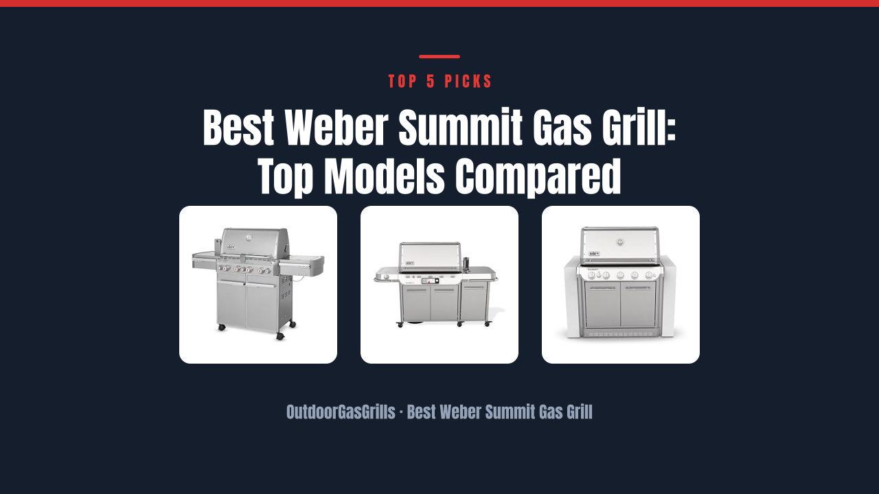 Best Weber Summit Gas Grill: Top Models Compared
