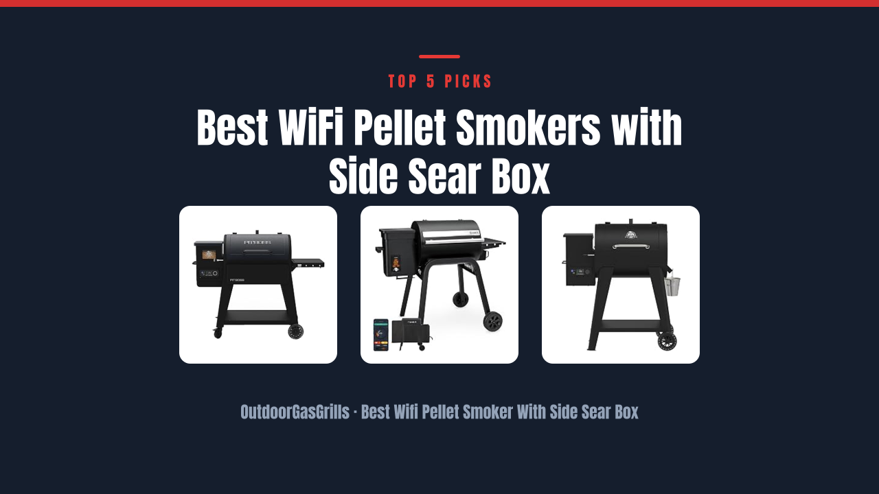 Best WiFi Pellet Smokers with Side Sear Box