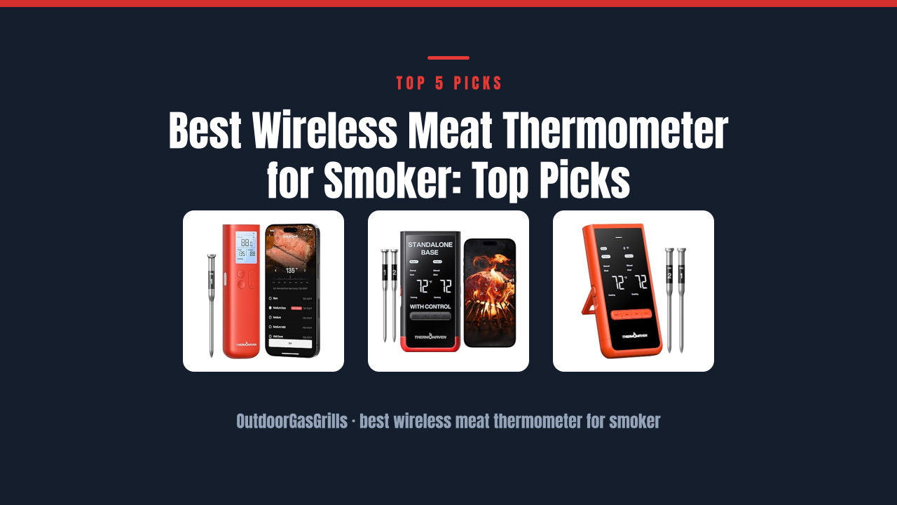 Best Wireless Meat Thermometer for Smoker: Top Picks