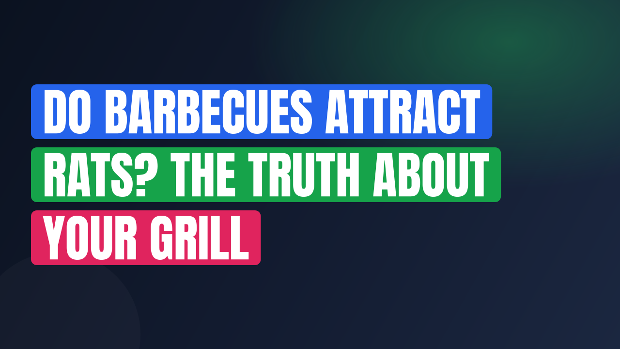 Do Barbecues Attract Rats? The Truth About Your Grill