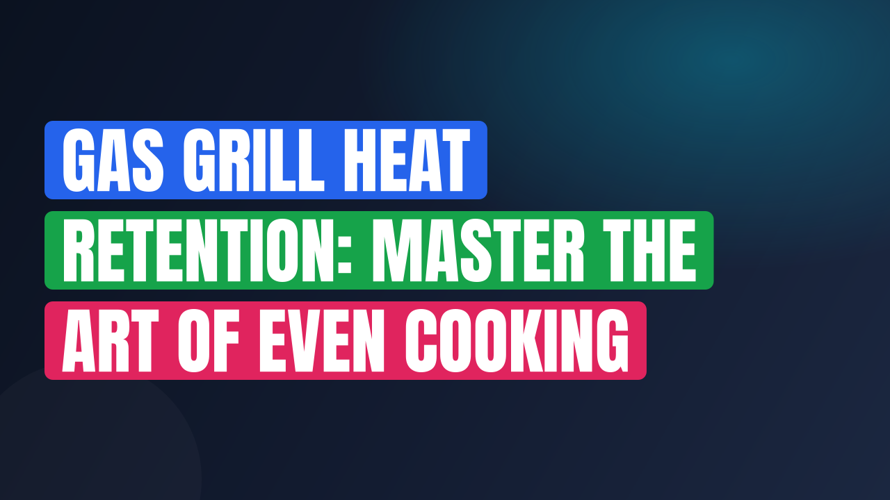 Gas Grill Heat Retention: Master the Art of Even Cooking
