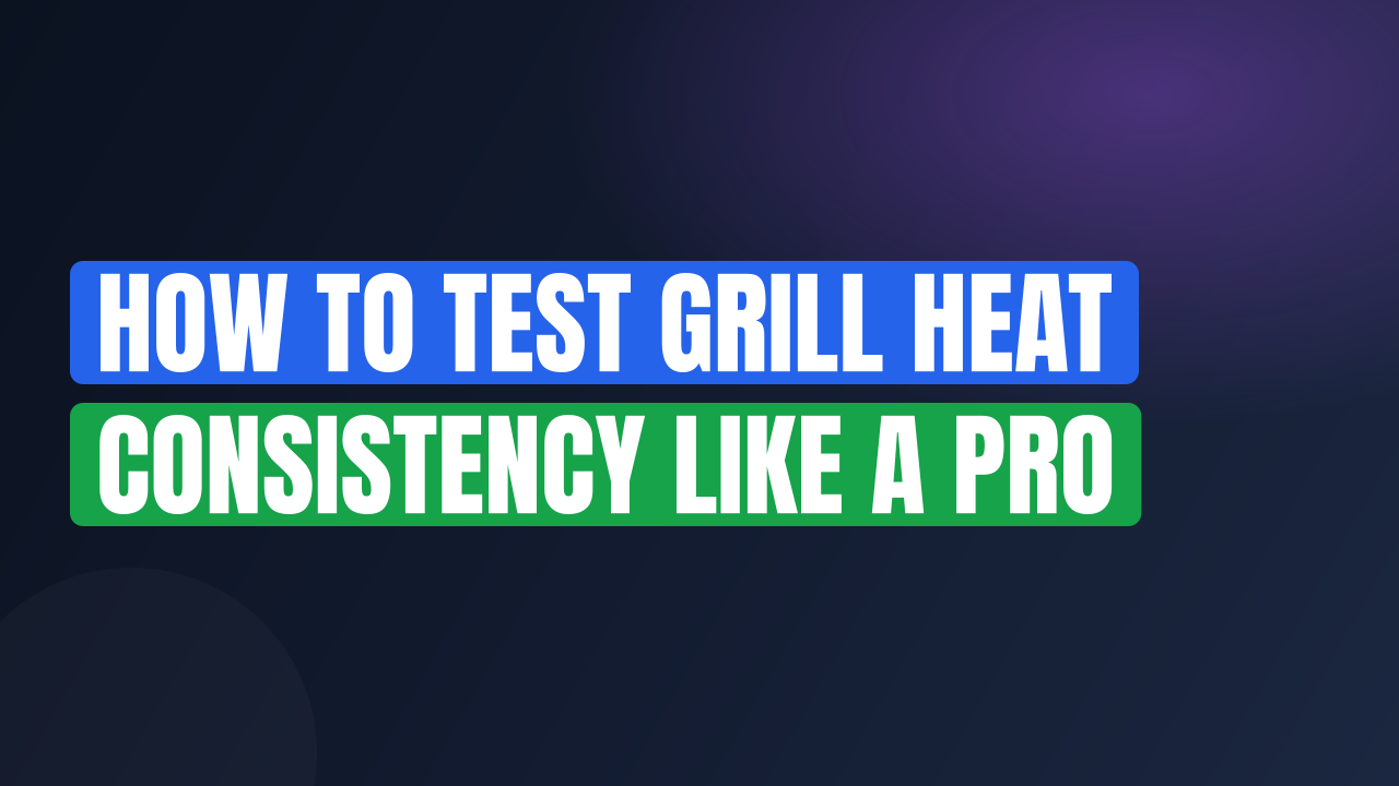 How to Test Grill Heat Consistency Like a Pro