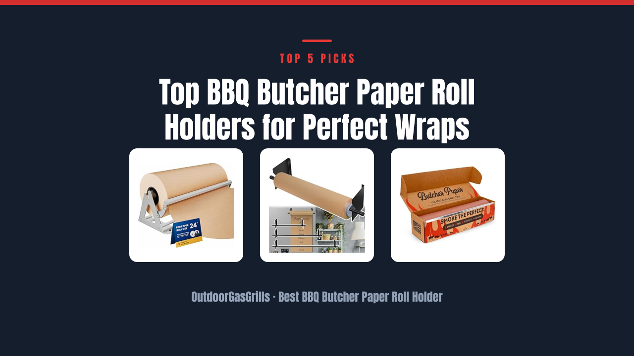 Top BBQ Butcher Paper Roll Holders for Perfect Wraps