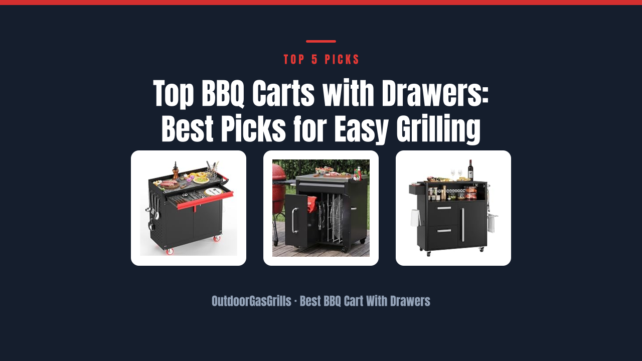 Top BBQ Carts with Drawers: Best Picks for Easy Grilling