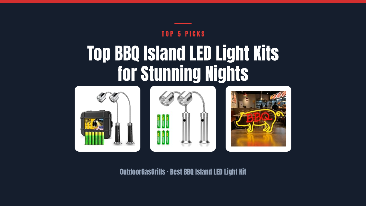 Top BBQ Island LED Light Kits for Stunning Nights