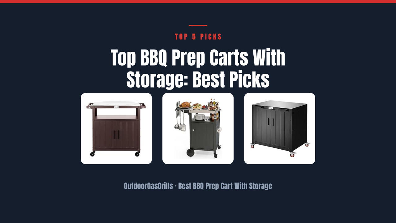 Top BBQ Prep Carts With Storage: Best Picks