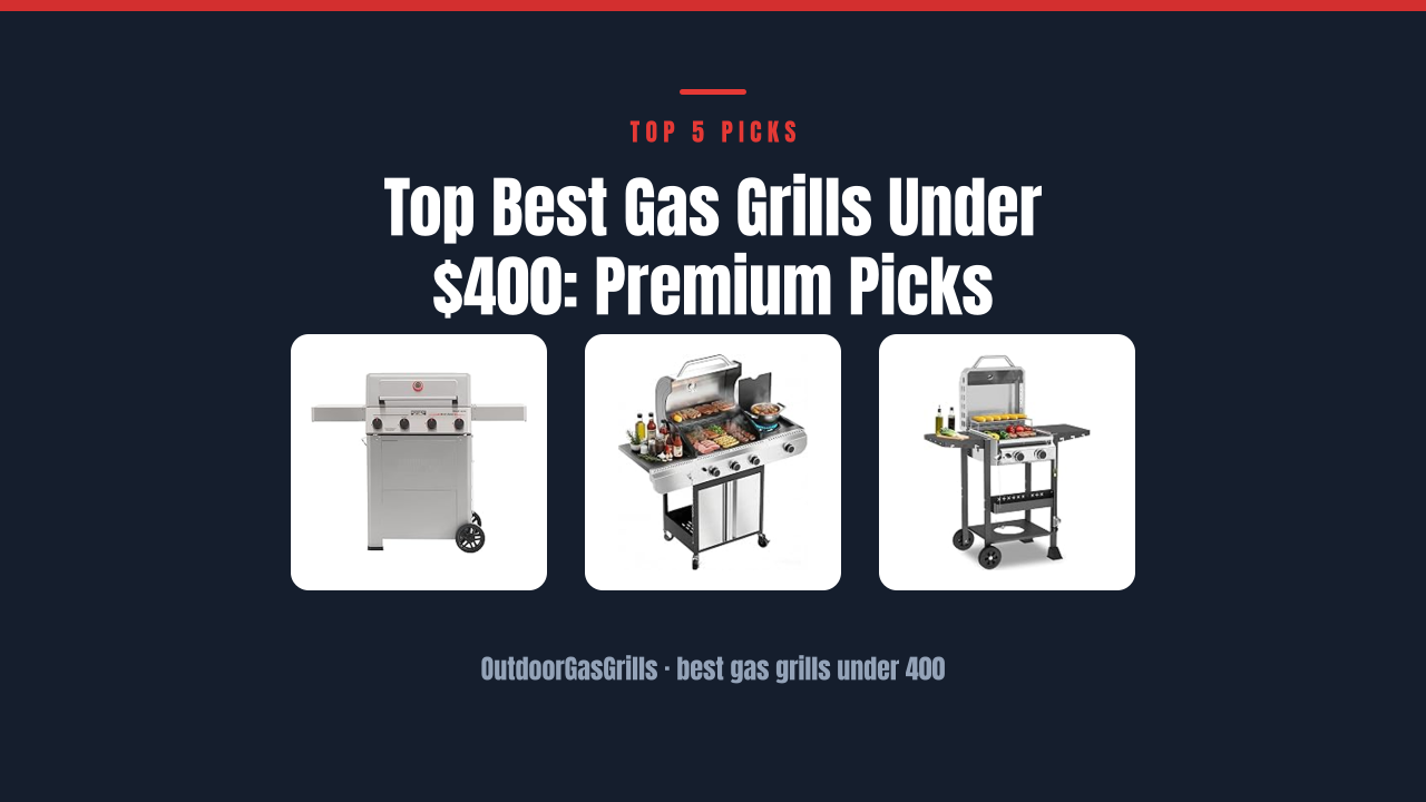 Top Best Gas Grills Under $400: Premium Picks