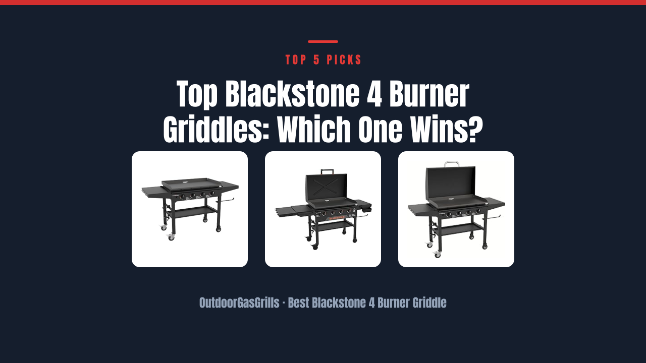 Top Blackstone 4 Burner Griddles: Which One Wins?