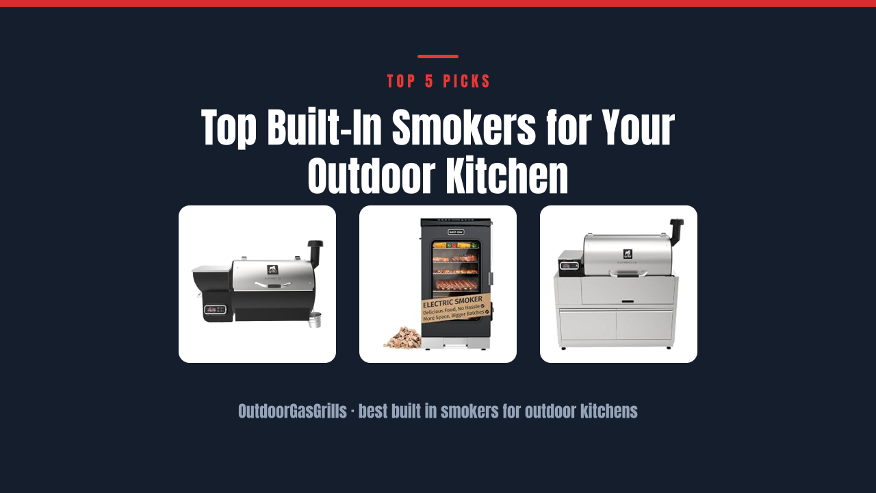 Top Built-In Smokers for Your Outdoor Kitchen
